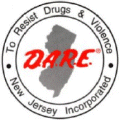 D.A.R.E. New Jersey Logo and Link